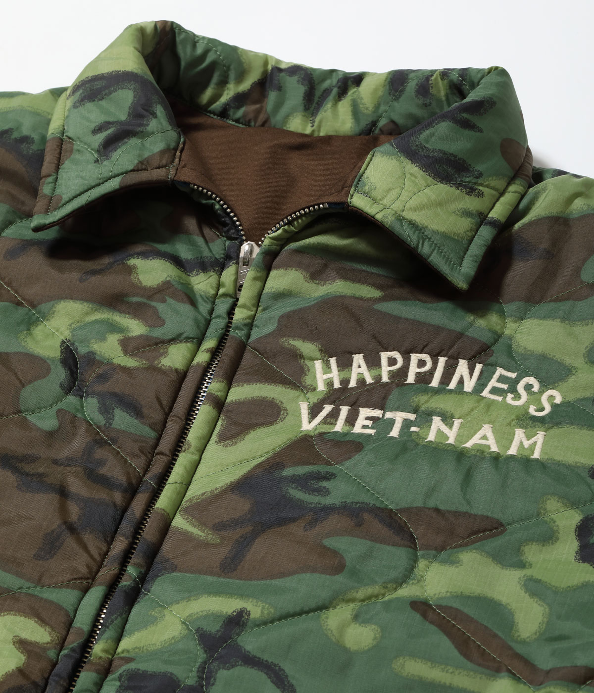 Lot No. TT15548 / Late 1960s Style Reversible Vietnam Jacket VIETNAM DRAGON  PARACHUTE