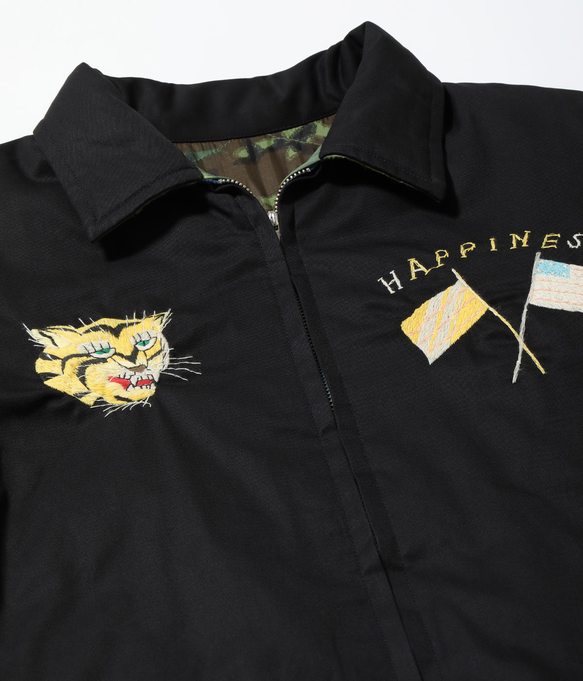 Lot No. TT15548 / Late 1960s Style Reversible Vietnam Jacket VIETNAM DRAGON  PARACHUTE