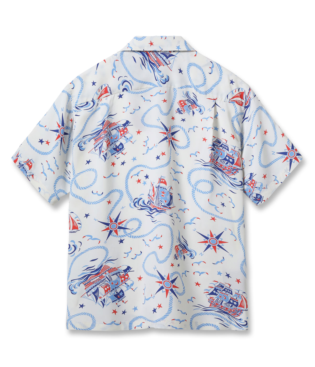 Lot No. SS39429 / RAYON HAWAIIAN SHIRT AGE OF DISCOVERY