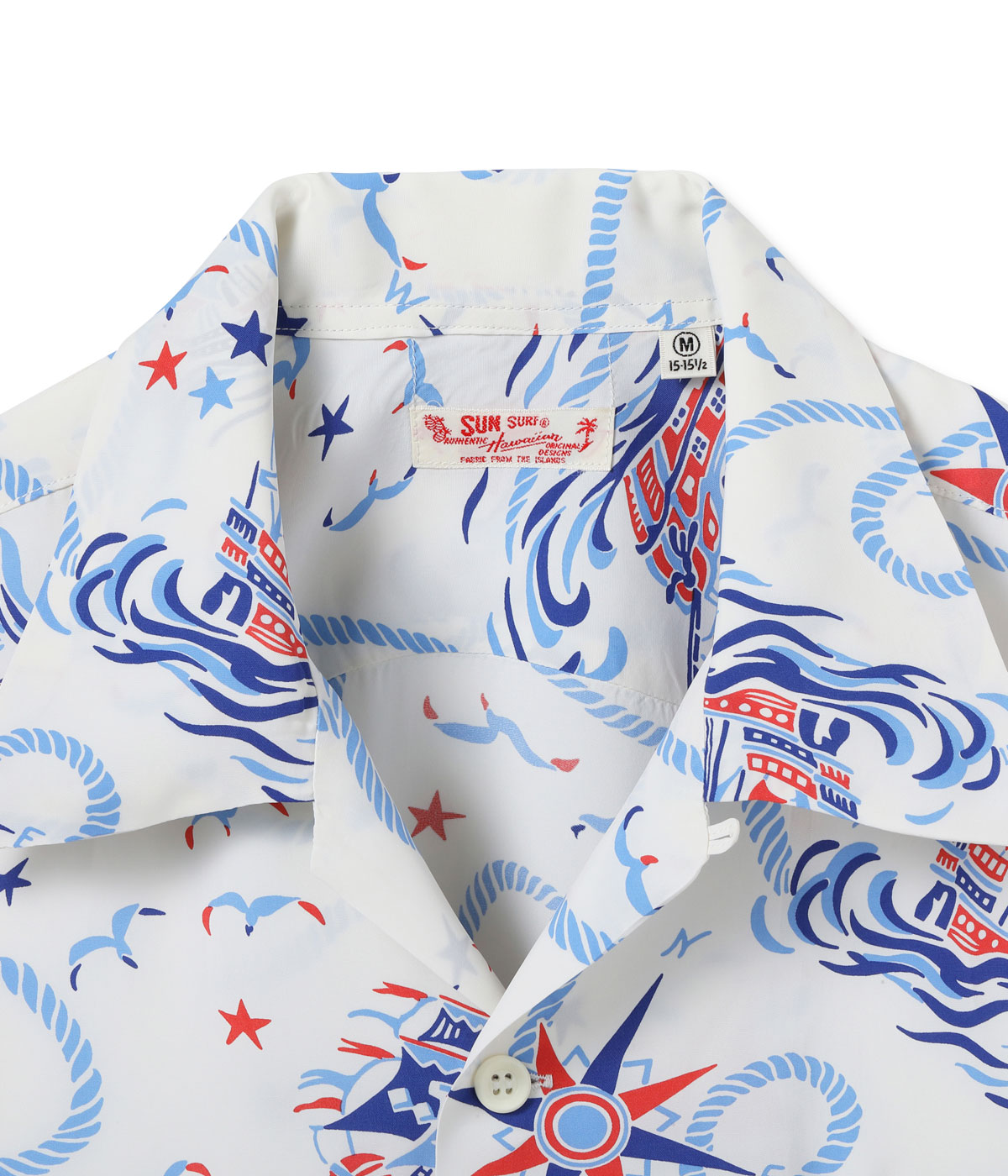 Lot No. SS39429 / RAYON HAWAIIAN SHIRT AGE OF DISCOVERY