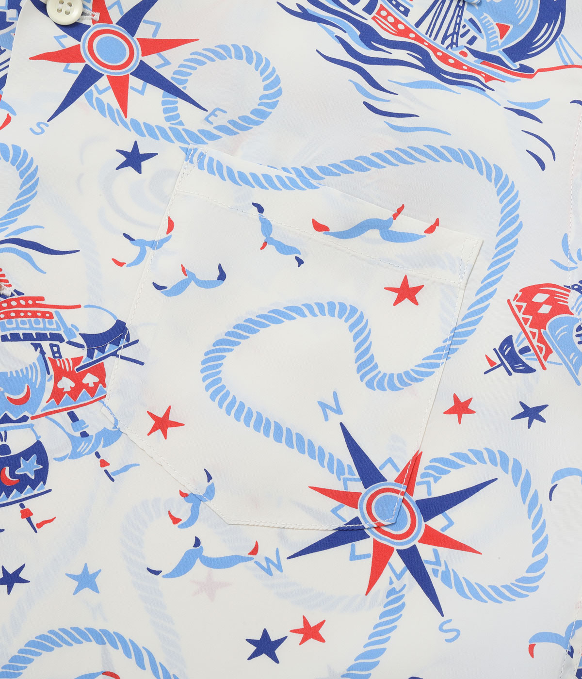 Lot No. SS39429 / RAYON HAWAIIAN SHIRT AGE OF DISCOVERY