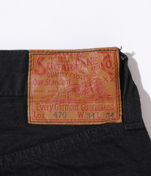 Lot No. SC41470 / 13oz. BLACK DENIM TYPE-III (SLIM FIT)