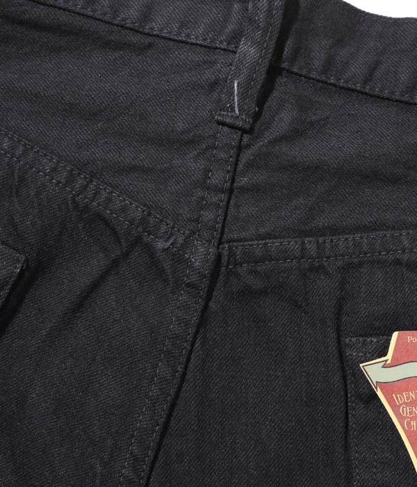 Lot No. SC41470 / 13oz. BLACK DENIM TYPE-III (SLIM FIT)