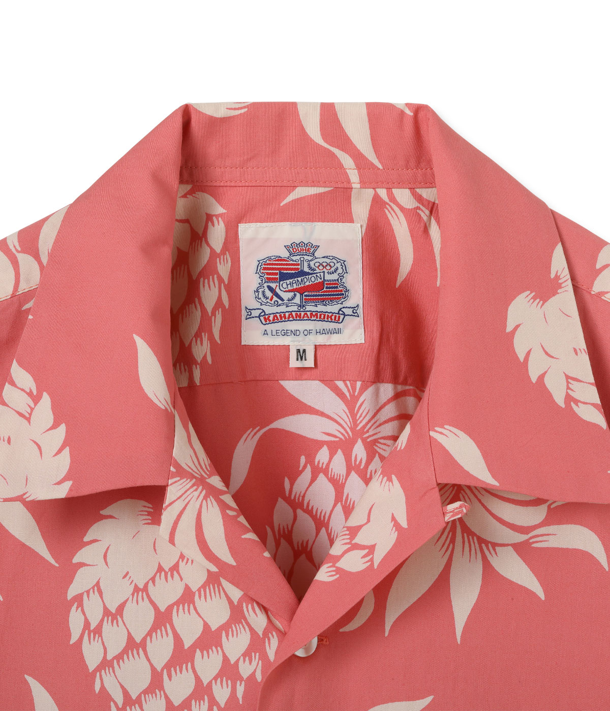 Lot No. DK37811 / DUKE KAHANAMOKU COTTON HAWAIIAN SHIRT DUKE'S PINEAPPLE