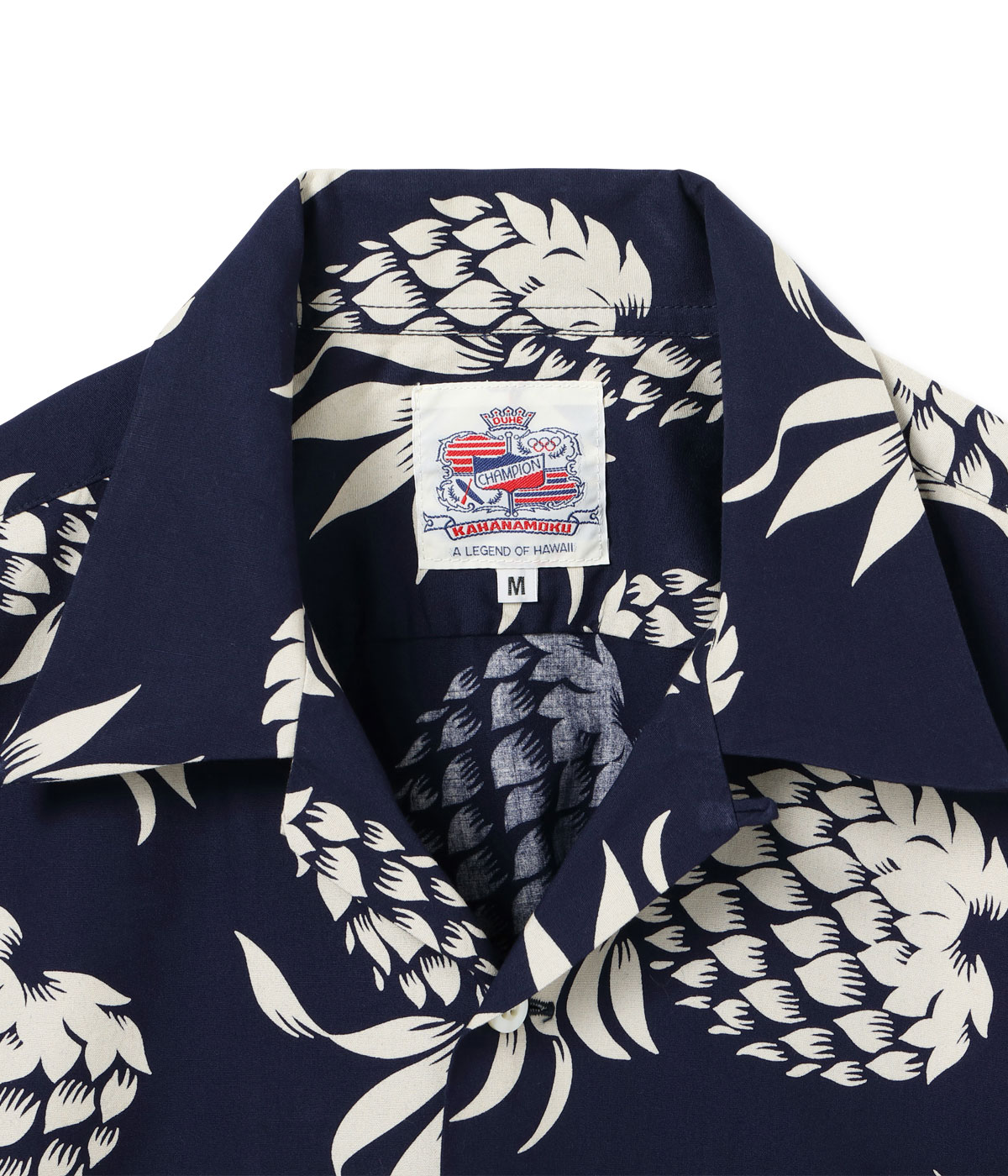 Lot No. DK37811 / DUKE KAHANAMOKU COTTON HAWAIIAN SHIRT DUKE'S PINEAPPLE