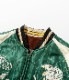 Lot No. TT14652-138 / Mid 1950s Style Velveteen Souvenir Jacket ROARING TIGER  WHITE EAGLE