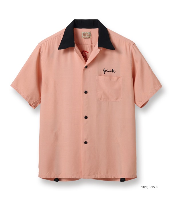 Lot No. SE38617 / RAYON BOWLING SHIRT “HOLY ROLLERS” STYLE EYES,STYLE