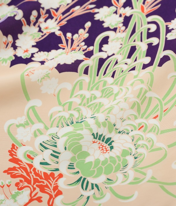 Lot No. SS38793 / RAYON HAWAIIAN SHIRT ��ROYAL FLOWER��