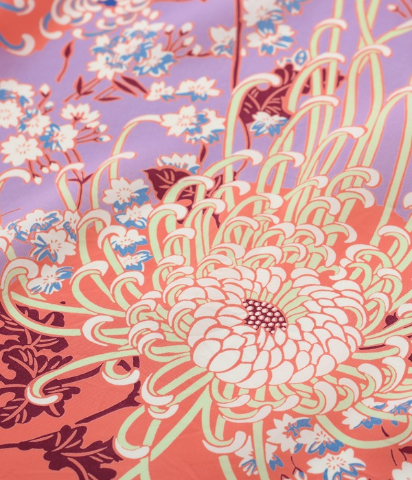 Lot No. SS38793 / RAYON HAWAIIAN SHIRT ��ROYAL FLOWER��