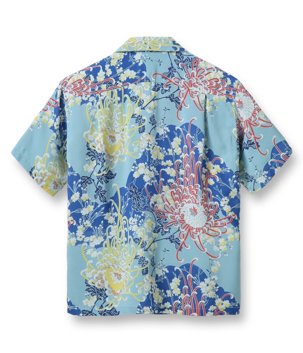 Lot No. SS38793 / RAYON HAWAIIAN SHIRT ��ROYAL FLOWER��