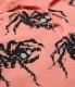 Lot No. SH38872 / HIGH DENSITY RAYON PULLOVER SHIRT TARANTULA