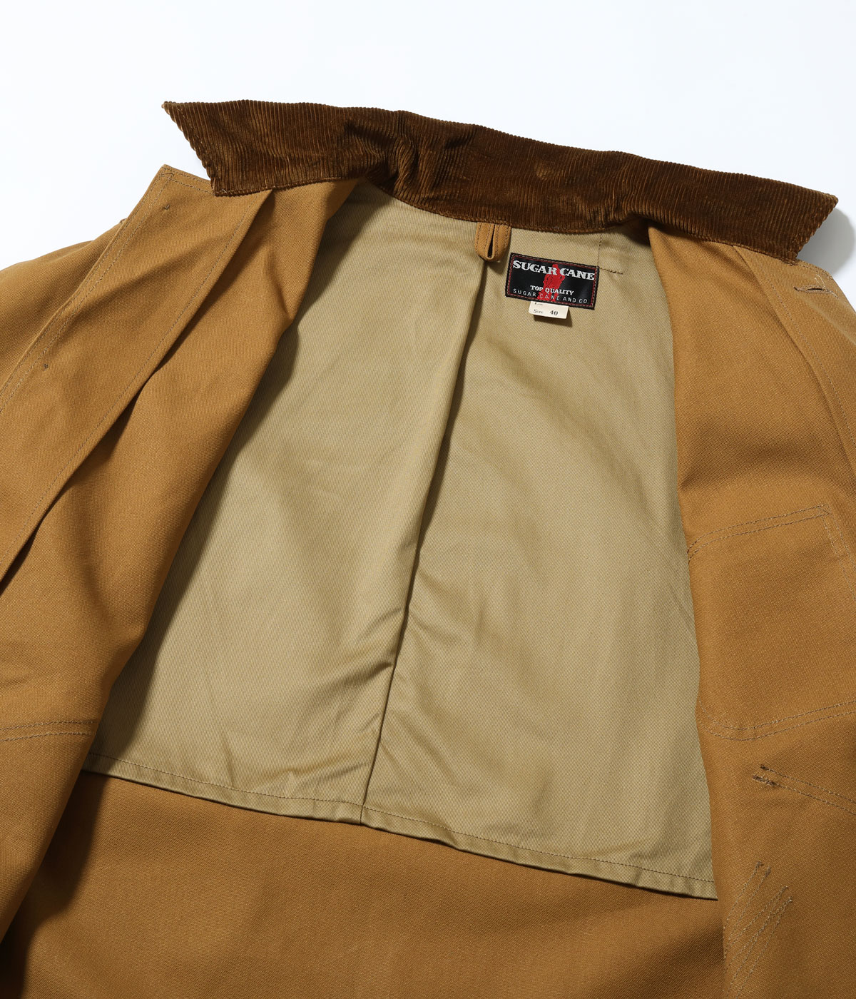 Lot No. SC15834 / FICTION ROMANCE 13oz. BROWN DUCK HUNTING JACKET