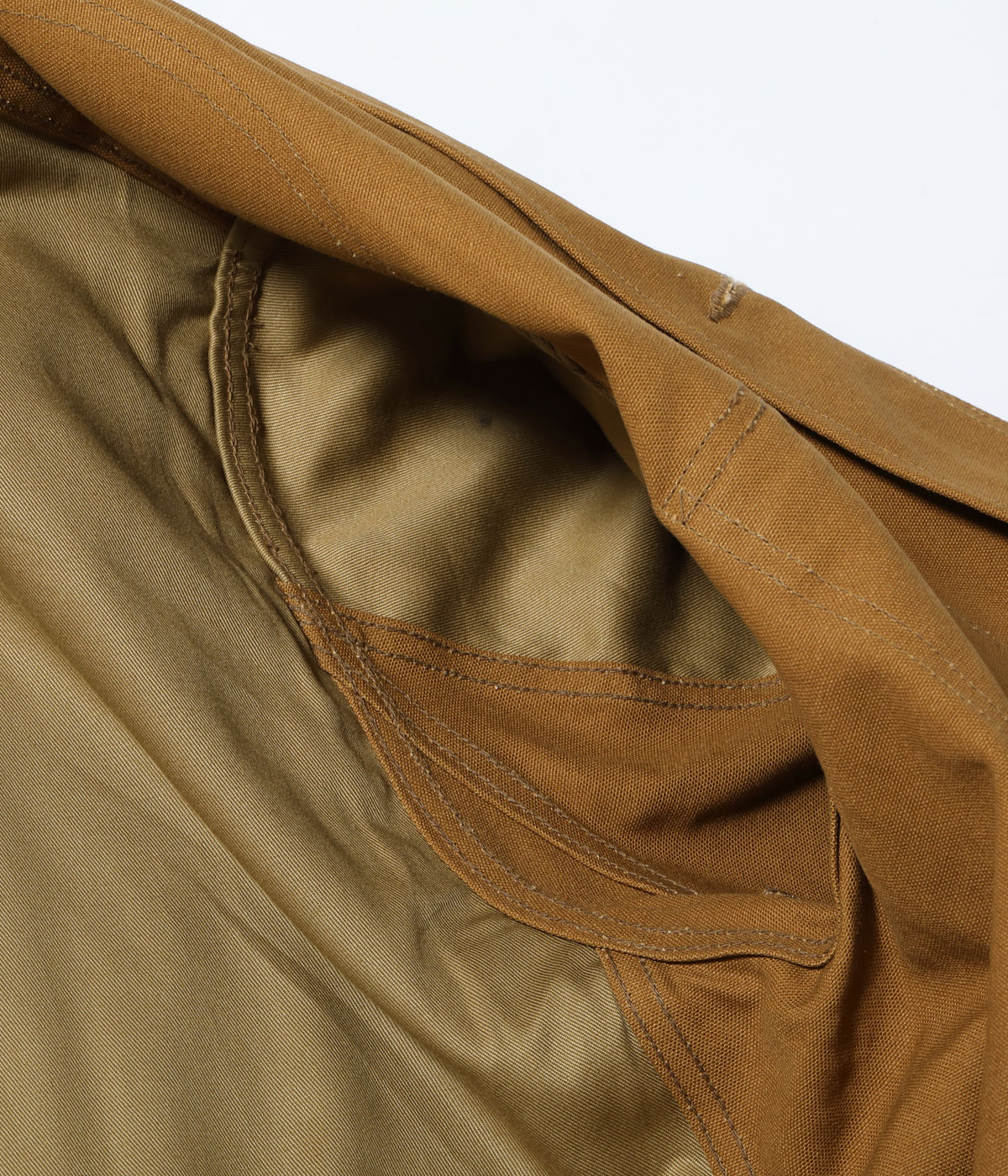 Lot No. SC15834 / FICTION ROMANCE 13oz. BROWN DUCK HUNTING JACKET