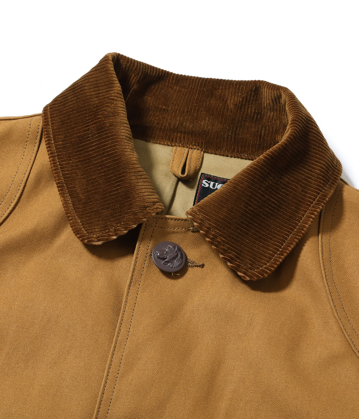 Lot No. SC15834 / FICTION ROMANCE 13oz. BROWN DUCK HUNTING JACKET