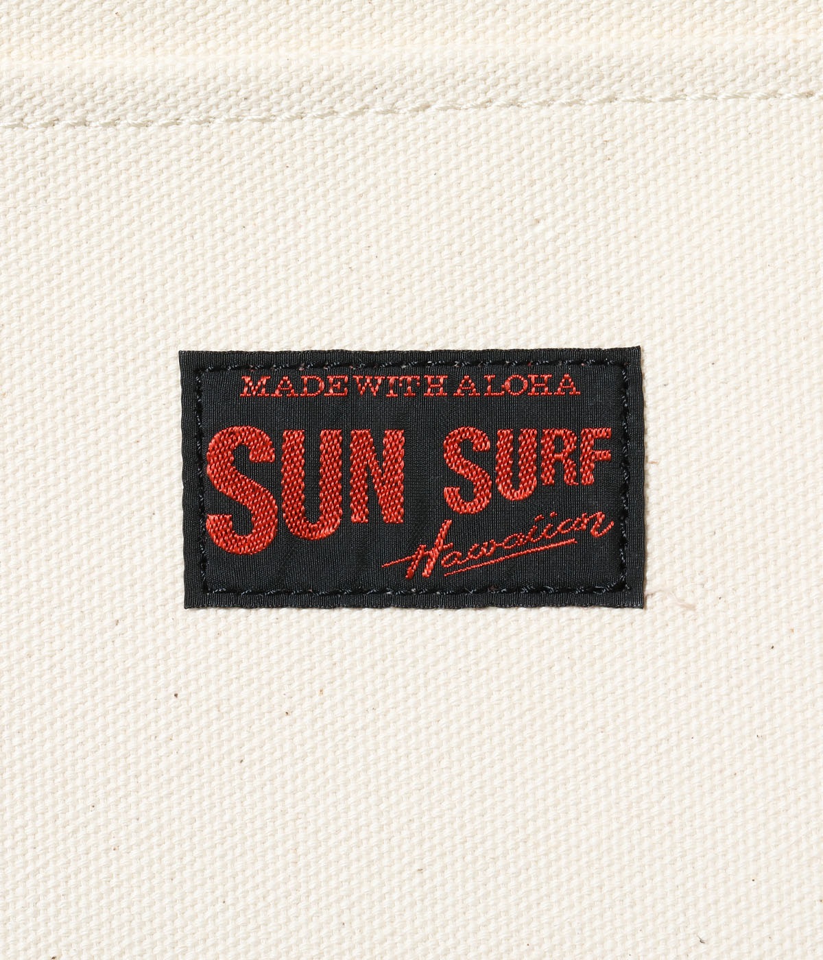 Lot No. SS02893 / SUN SURF CANVAS TOTE BAG
