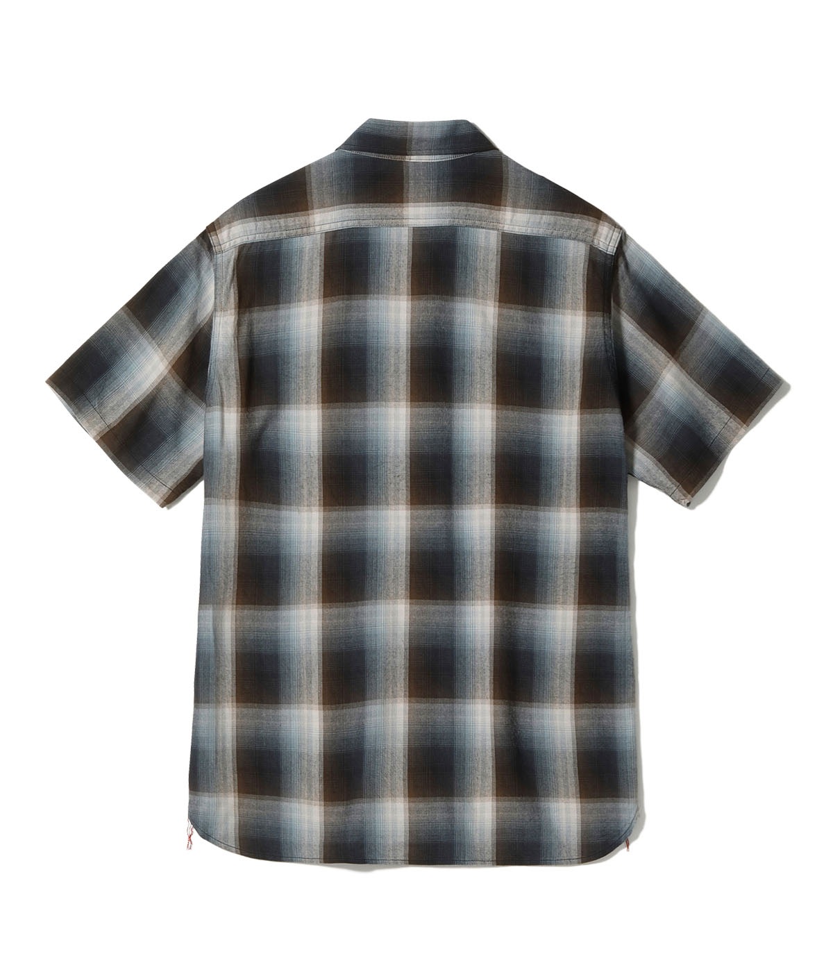 Lot No. SC39726 / RAYON TWILL CHECK WORK SHIRT