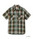 Lot No. SC39726 / RAYON TWILL CHECK WORK SHIRT