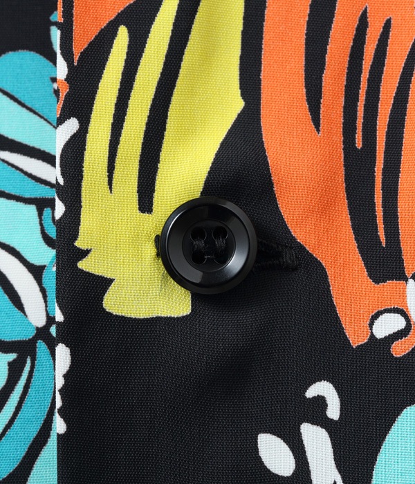 Lot No. SS38794 / RAYON HAWAIIAN SHIRT BANANA HARVEST