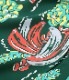Lot No. SS38794 / RAYON HAWAIIAN SHIRT BANANA HARVEST