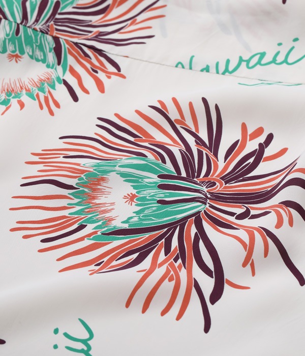 Lot No. SS39028 / RAYON HAWAIIAN SHIRT ��ISLAND BLOOM��