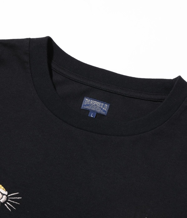 Lot No. TT69298 / LONG SLEEVE SUKA T-SHIRT EMBROIDERED TIGER