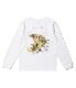 Lot No. TT69298 / LONG SLEEVE SUKA T-SHIRT EMBROIDERED TIGER