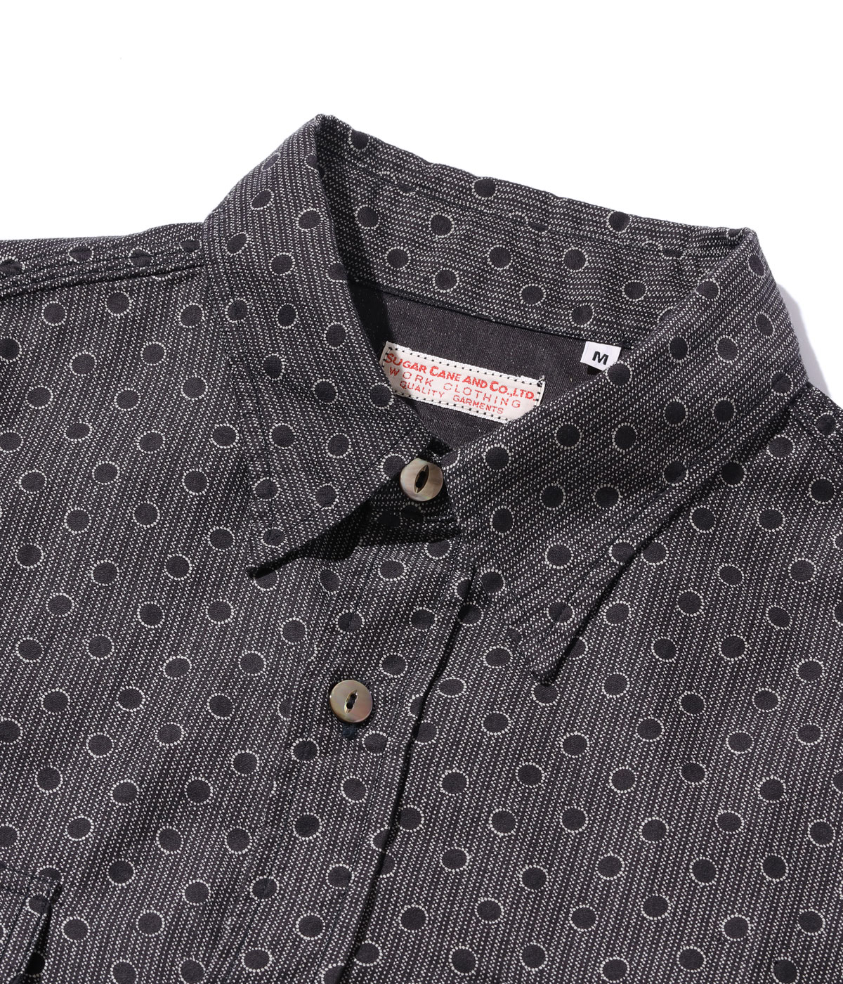 Lot No. SC29265 / FICTION ROMANCE 3.8oz. FRENCH SATEEN WORK SHIRT