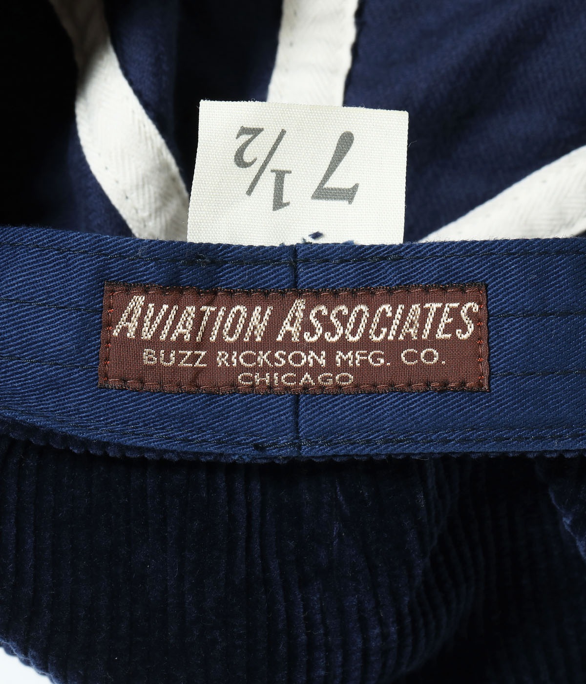 Lot No. BR02823 / AVIATION ASSOCIATES CORDUROY CAP