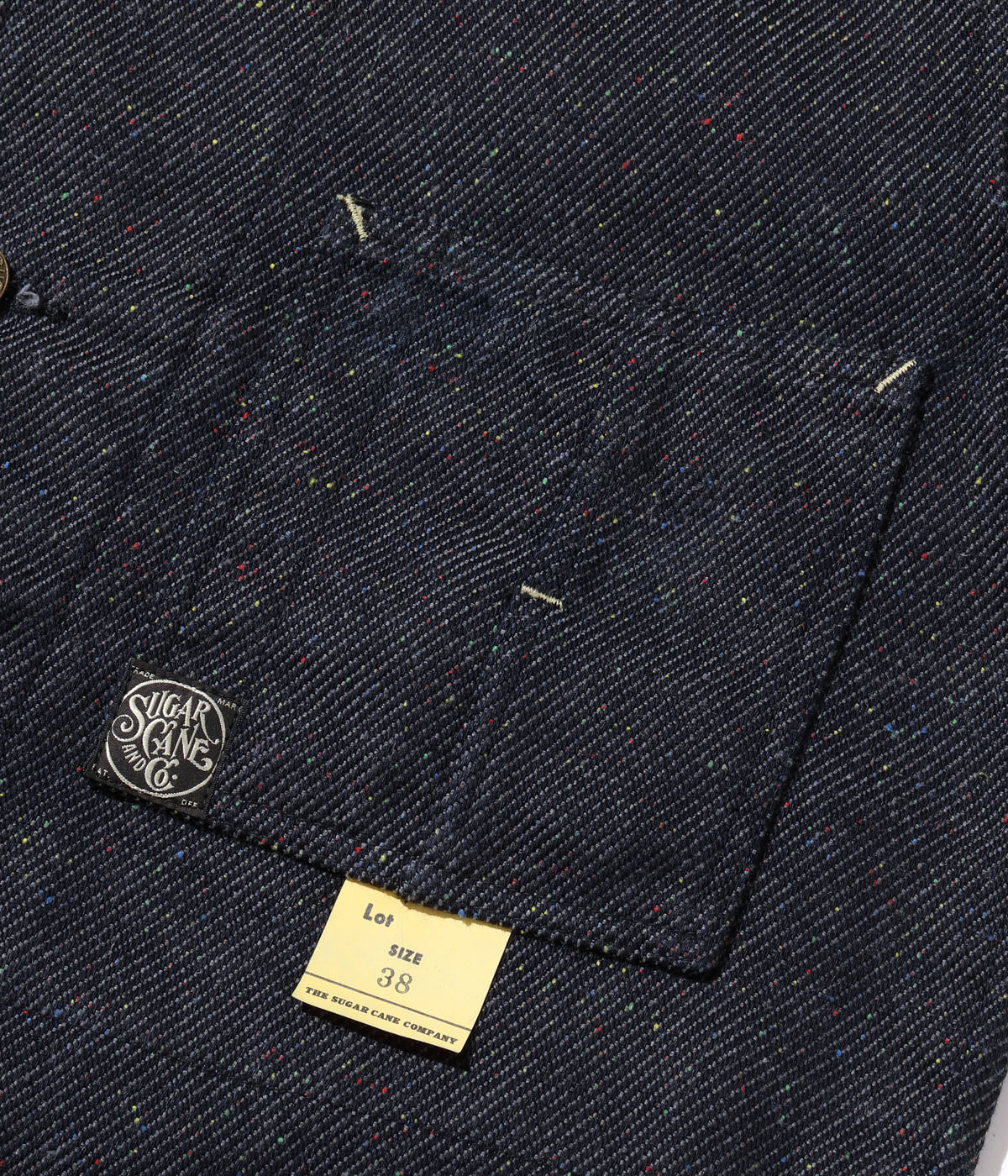 Lot No. SC15445 / FICTION ROMANCE 13.7oz. INDIGO NEP DENIM WORK COAT