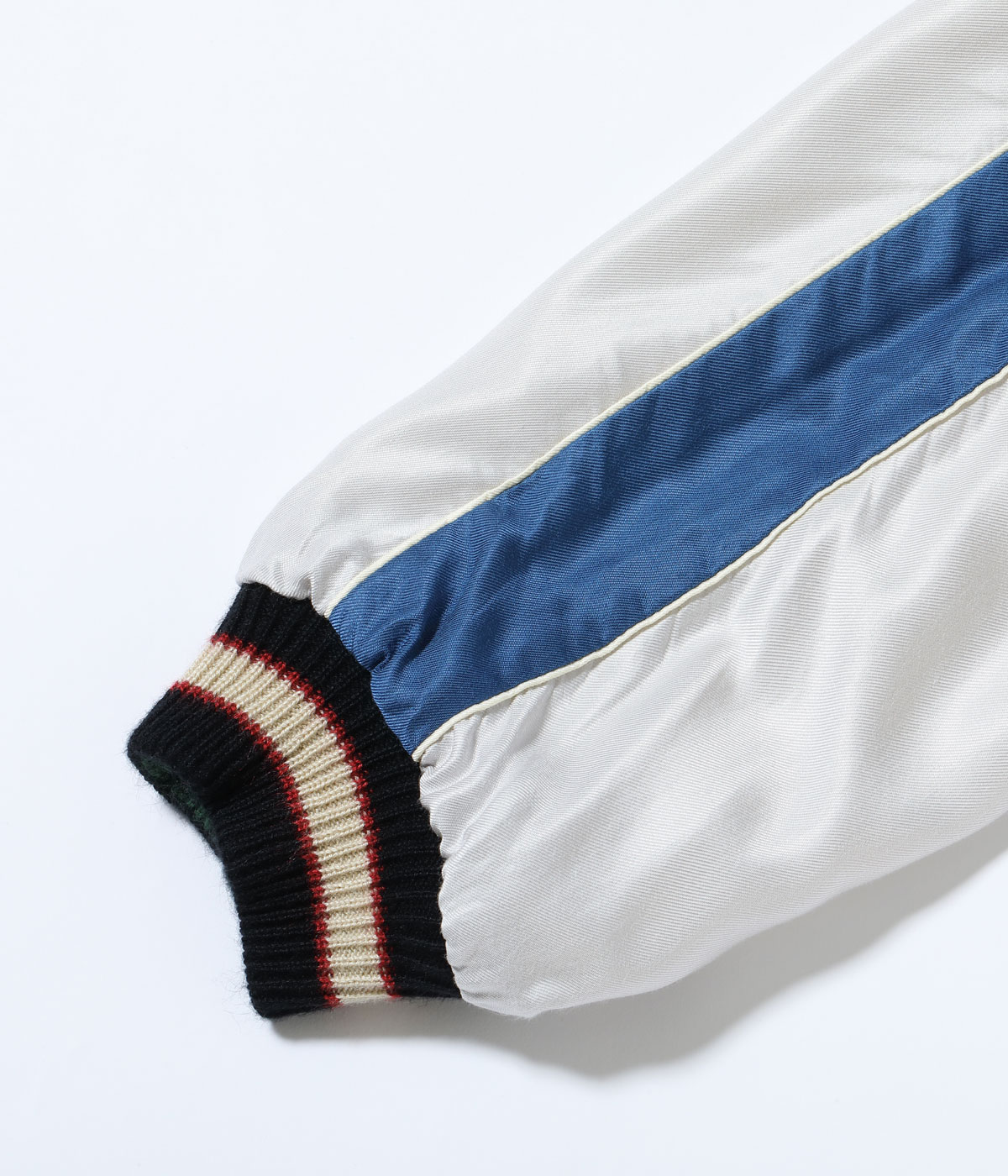 Lot No. TT15793-119 / Mid 1950s Style Acetate Souvenir Jacket ��RED TIGER�� �� ��EAGLE�� (AGING MODEL)