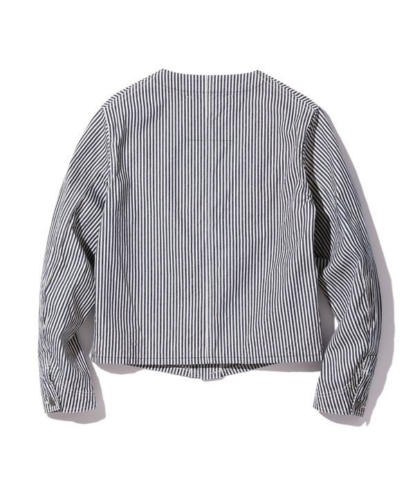 Lot No. HD15237 / HEADLIGHT 11oz. EXPRESS STRIPE VEST(FULL SLEEVES)