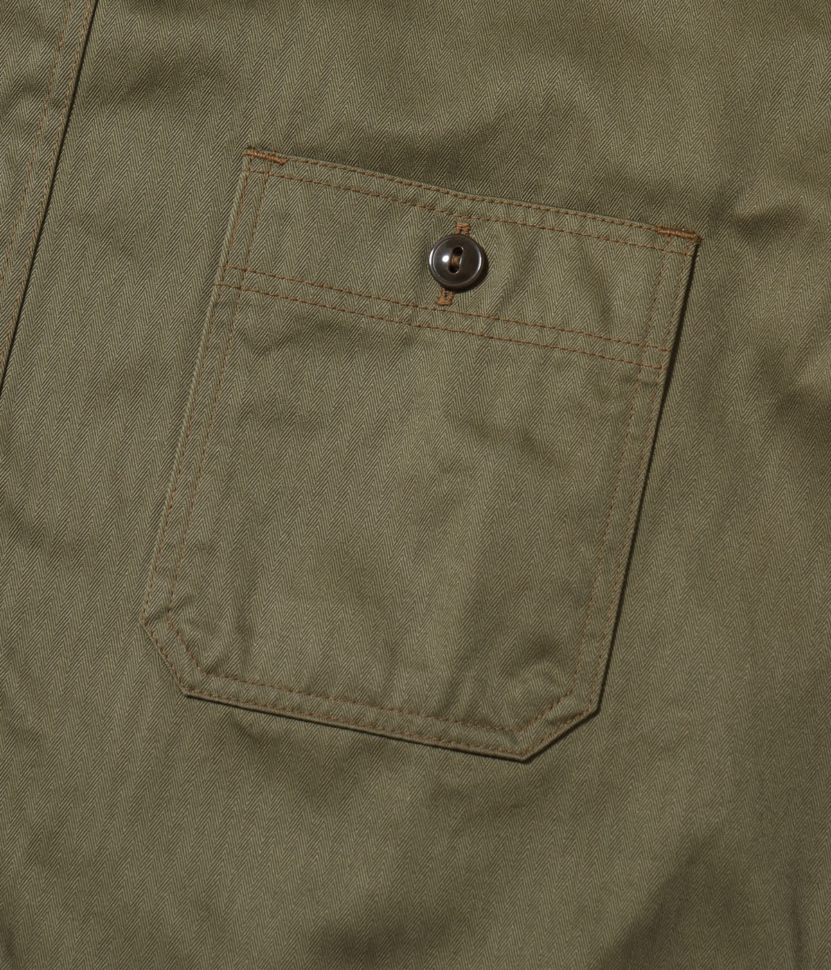 Lot No. BR39530 / HERRINGBONE WORK SHIRT (SHORT SLEEVE)