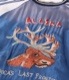 Lot No. TT15492-119 / Late 1950s Style Acetate Souvenir Jacket ��POLAR BEAR�� �� ��MOOSE�� (AGING MODEL)