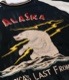 Lot No. TT15492-119 / Late 1950s Style Acetate Souvenir Jacket ��POLAR BEAR�� �� ��MOOSE�� (AGING MODEL)