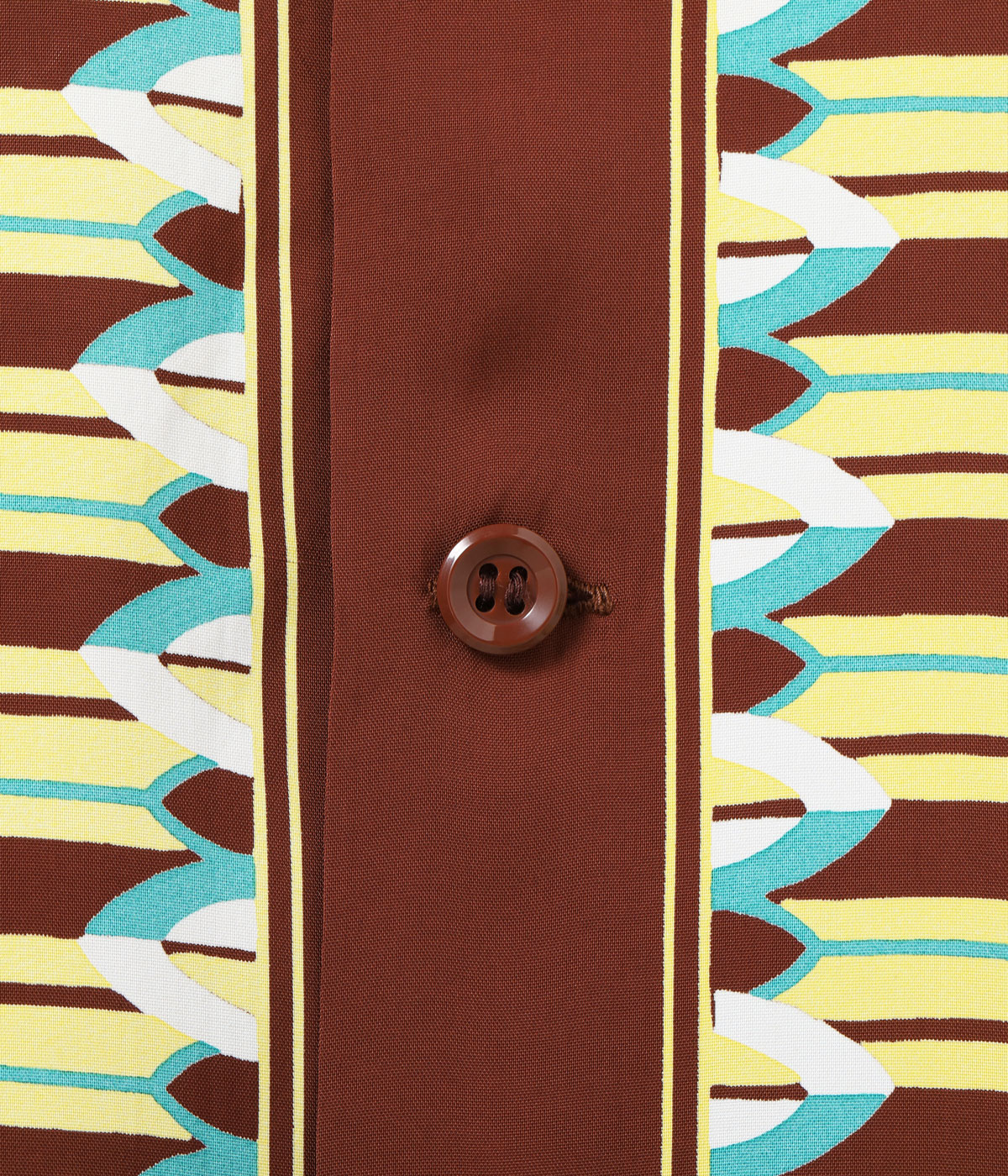 Lot No. SS39430 / RAYON HAWAIIAN SHIRT FLOWER FIELD BORDER