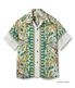 Lot No. SS39430 / RAYON HAWAIIAN SHIRT FLOWER FIELD BORDER