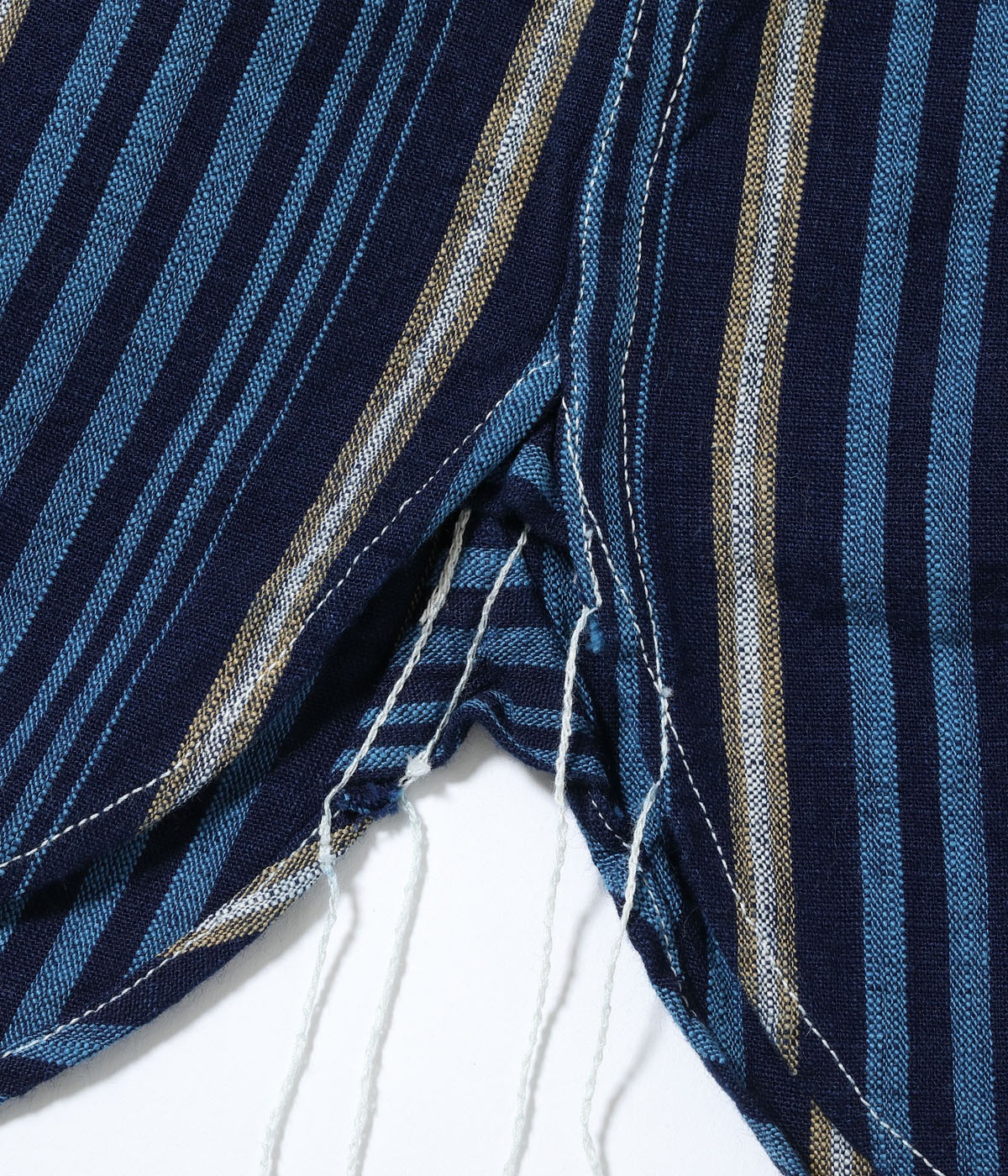 Lot No. SC29592 / FICTION ROMANCE 5.5oz. INDIGO STRIPE WORK SHIRT