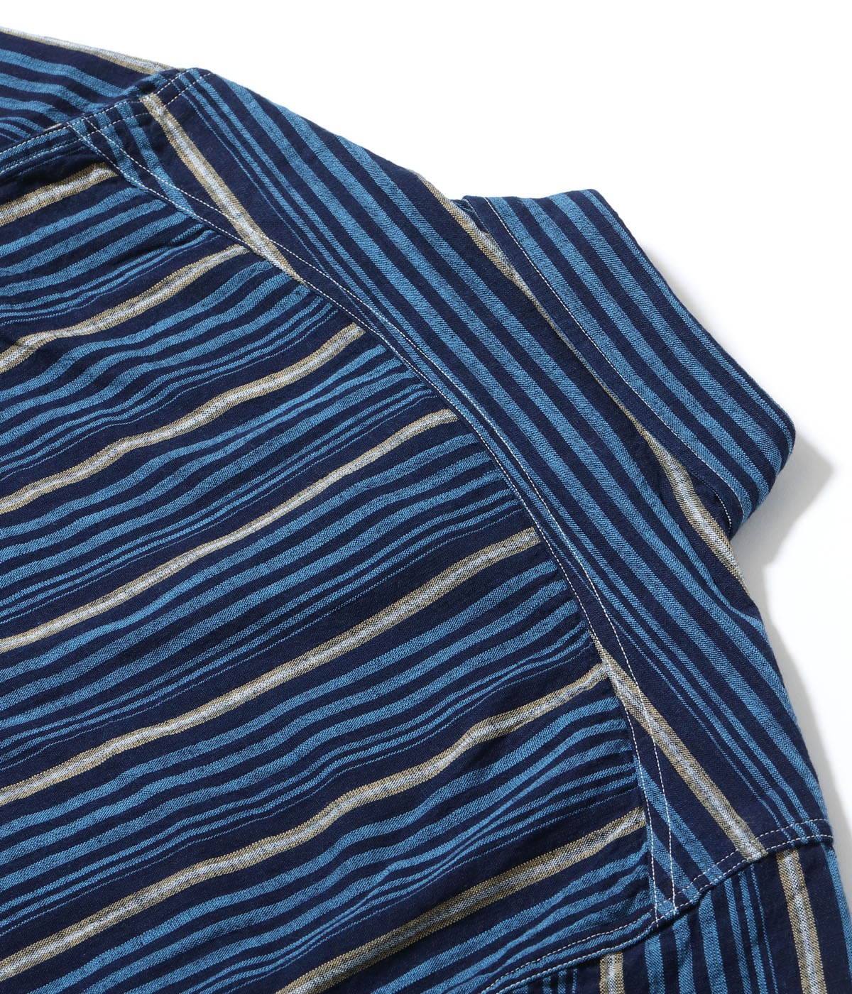 Lot No. SC29592 / FICTION ROMANCE 5.5oz. INDIGO STRIPE WORK SHIRT