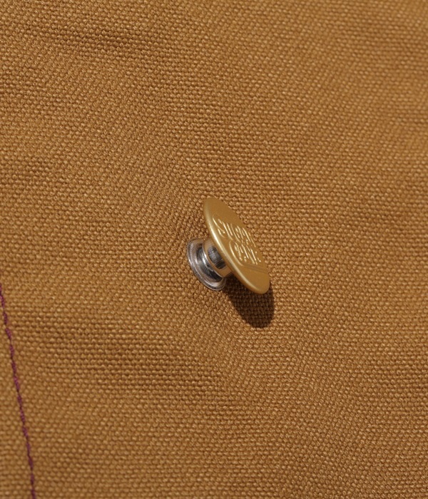 Lot No. SC14374 / 13oz. BROWN DUCK WORK COAT SUGAR CANE,SUGAR CANE