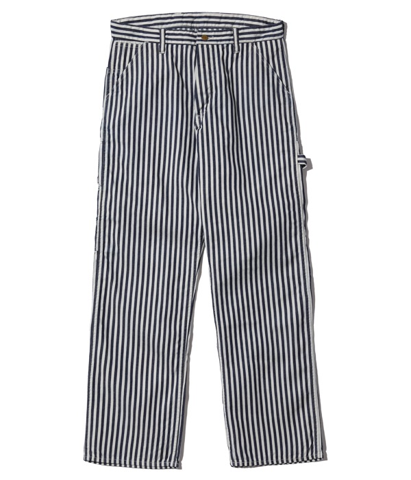 Lot No. SC42386 / HEADLIGHT  FICTION ROMANCE NOS 7oz. 1/4" INDIGO STRIPE WORK PANTS