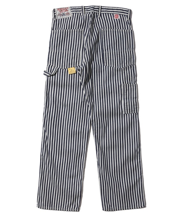 Lot No. SC42386 / HEADLIGHT  FICTION ROMANCE NOS 7oz. 1/4" INDIGO STRIPE WORK PANTS