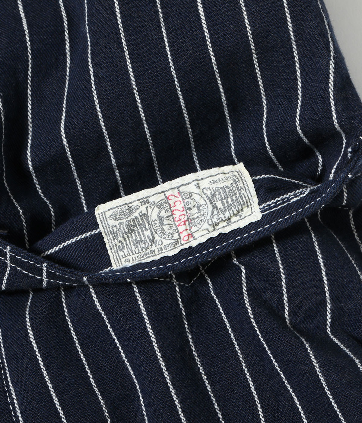 Lot No. HD15647 / HEADLIGHT 8oz. SPECIAL WOVEN STRIPE DENIM WORK COAT