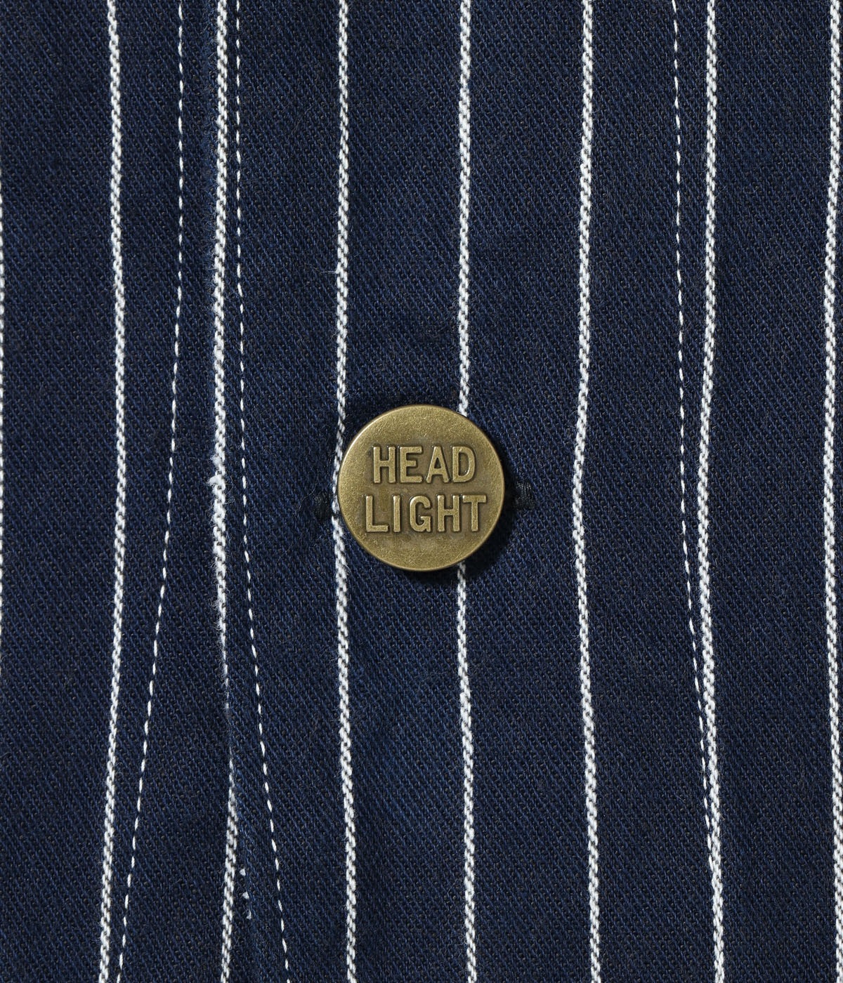 Lot No. HD15647 / HEADLIGHT 8oz. SPECIAL WOVEN STRIPE DENIM WORK COAT