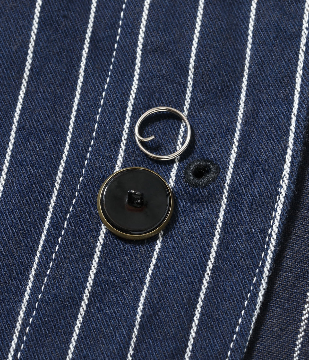 Lot No. HD15647 / HEADLIGHT 8oz. SPECIAL WOVEN STRIPE DENIM WORK COAT