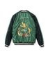 Lot No. TT15795-119 / Mid 1950s Style Velveteen (Two-tone)  Acetate Souvenir Jacket TIGER HEAD  GOLD DRAGON