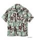Lot No. SH39718 / DOBBY COTTON OPEN SHIRT ��CACTUS��