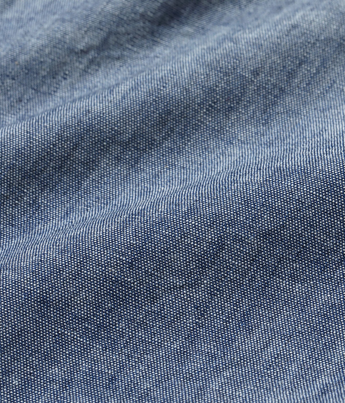 Lot No. SC39731 / CHAMBRAY WORK SHIRT with CHAIN EMBROIDERED