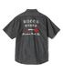 Lot No. SC39731 / CHAMBRAY WORK SHIRT with CHAIN EMBROIDERED
