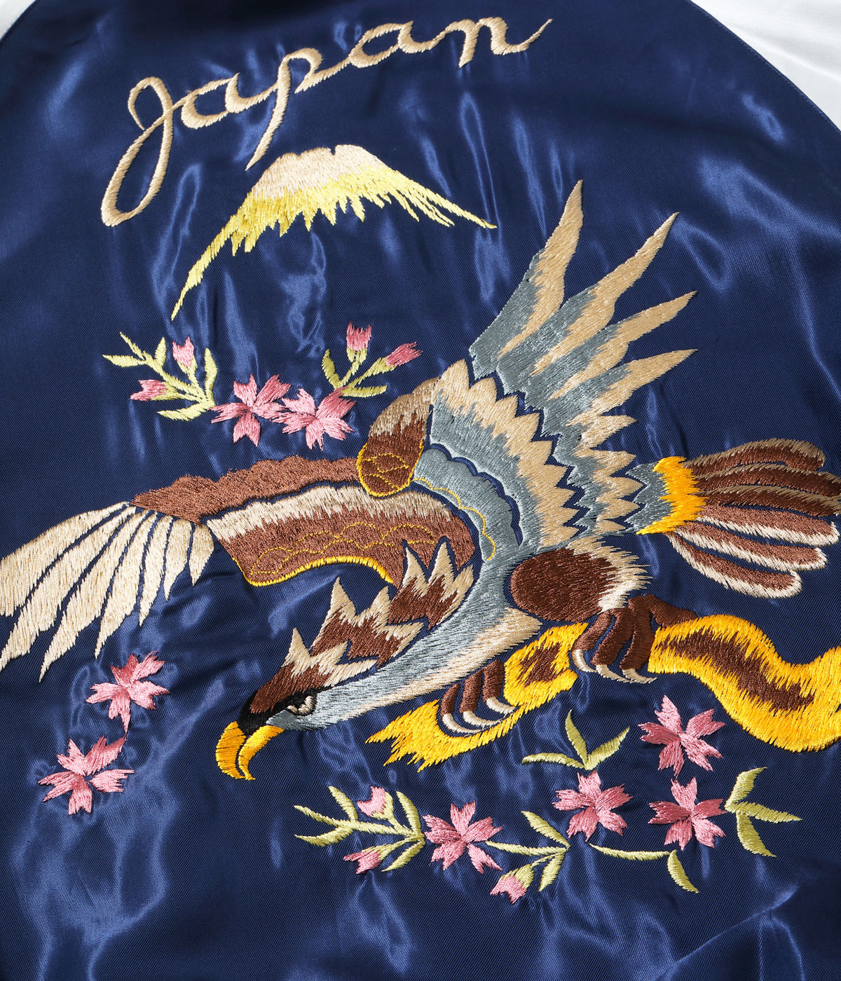 Lot No. TT15972-145 / Early 1950s Style Acetate Souvenir Jacket ��ROARING TIGER�� �� ��EAGLE��