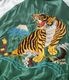 Lot No. TT15972-145 / Early 1950s Style Acetate Souvenir Jacket ��ROARING TIGER�� �� ��EAGLE��